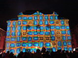 Lyon during the festival of lights: Th��tre des C�lestins