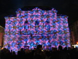 Lyon during the festival of lights: Th��tre des C�lestins